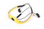 Mobile Phone Neckband Bluetooth Headphones With MP3 Player Comfortable Feeling