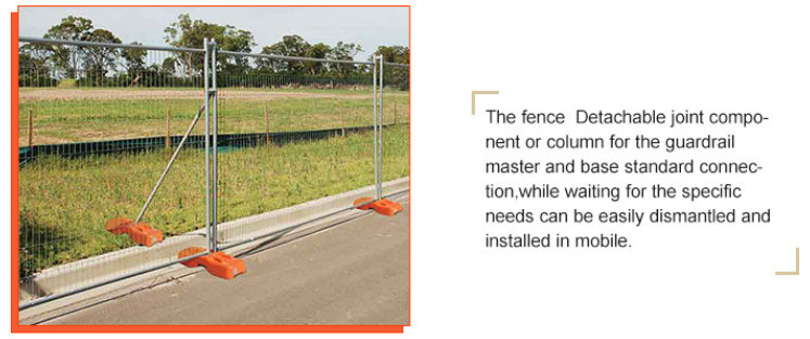 PVC Coated Farm Fence 1.8x2.4m Temporary Fence Panel for Animal Protection