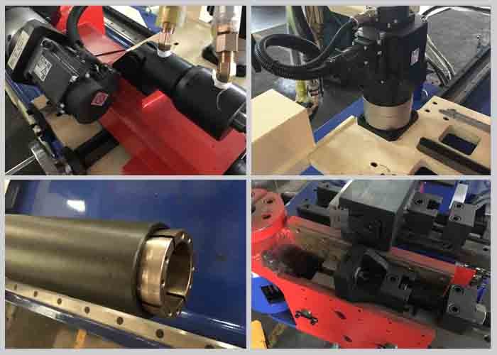 PLC Control Automatic Tube Bending Machine , High Performance Tube Bending Equipment