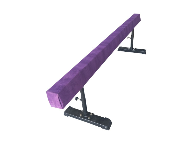 Customizable Wood Core Gymnastics Balance Beam for Kids Training Exercise Included