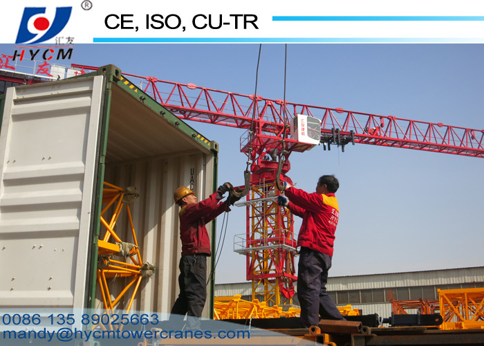 12t QTZ230(PT6425) 50m Freestanding Flattop Topless Tower Crane Manufacturer in China