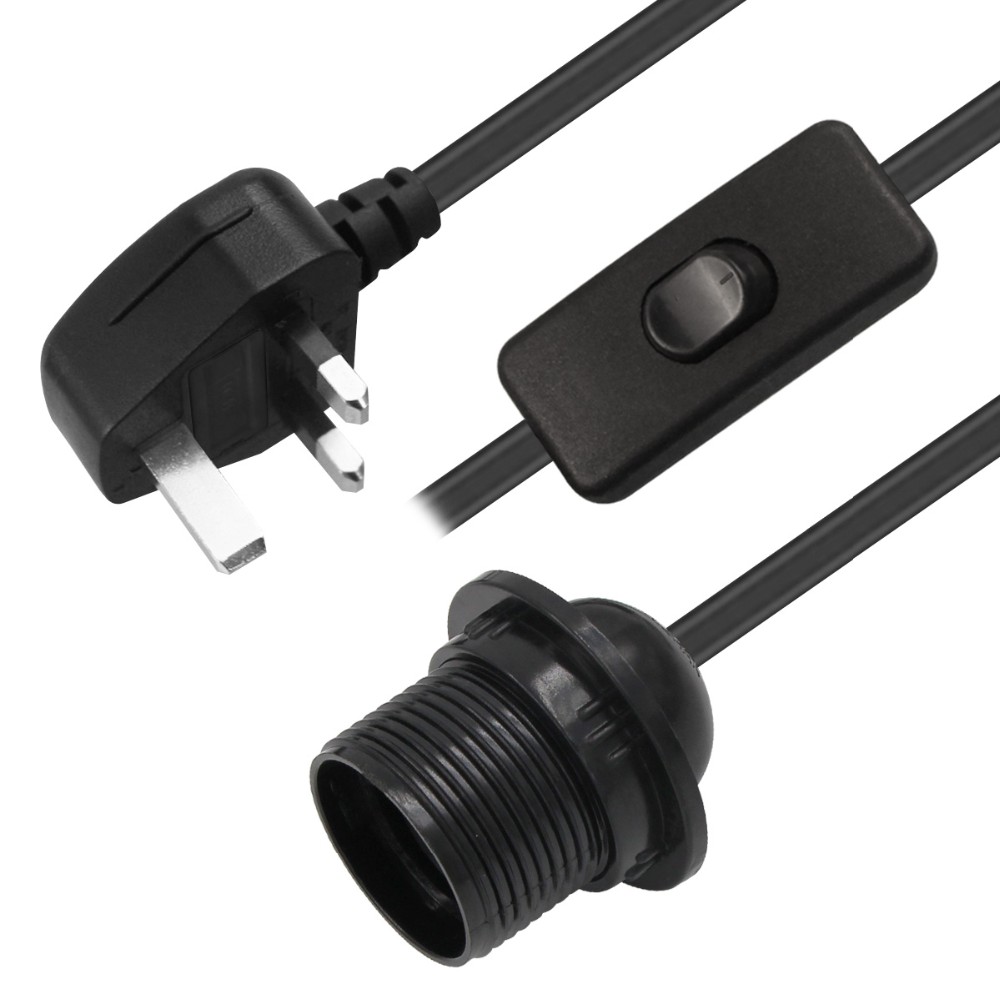 1M Electric Power Cord 13A 250V Ac Extension Cable For Rice Cooker