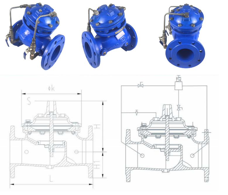 Complete Certificate Ductile Iron Water Pressure Control Valve for Customized Needs