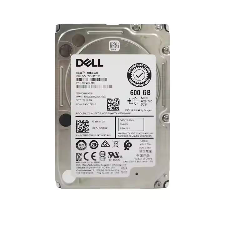 Customized 600GB 10K SAS HDD 128MB SAS 2.5'' S-600G for s R740 R750 Serve Parts Customized