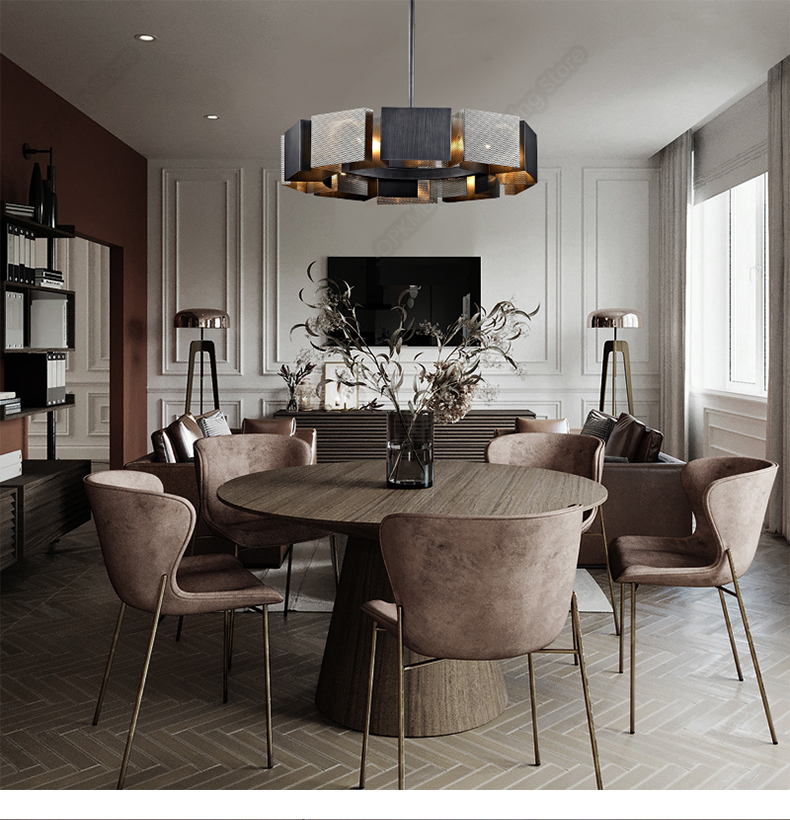 Modern Round Living Room Chandelier lighting Italy Designer Replica Chandelier(WH-MI-452)