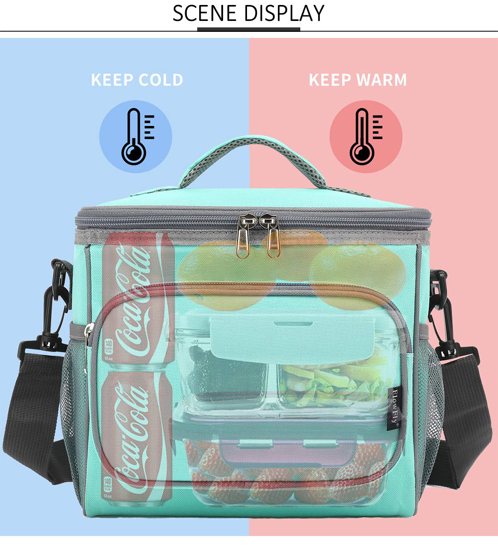 Water-resistant Leakproof School Lunch Bag with Shoulder for Kids