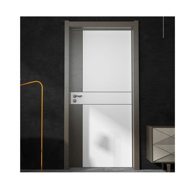 White Standard 38dB Solid Wood Internal Doors For School