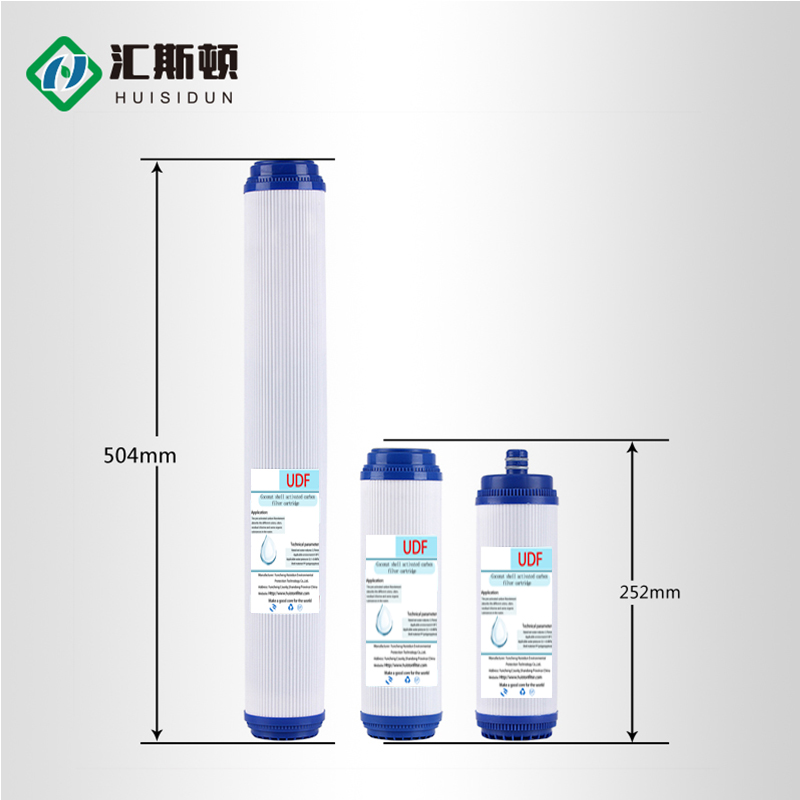 10 Inch Sediment Udf Water Filter Cartridge with Electric Power Source and Active Carbon