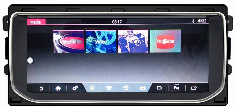 Ouchuangbo car audio gps stereo for Rang Rover Vogue 2012-2016 support BT aux android 6.0 2+32