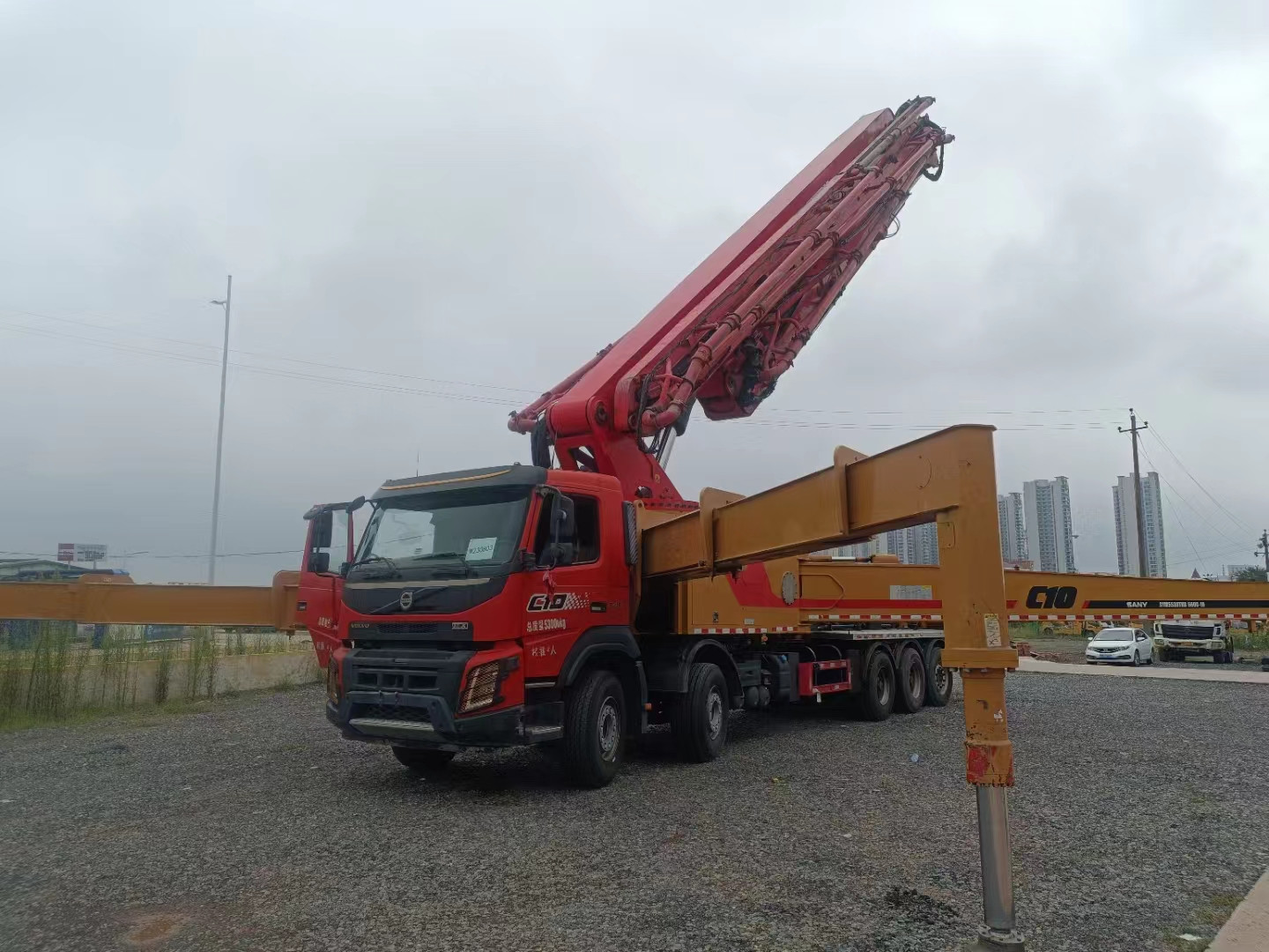 2019Year Sany Concrete Pump Truck Company 66 Meters SYM5538THB
