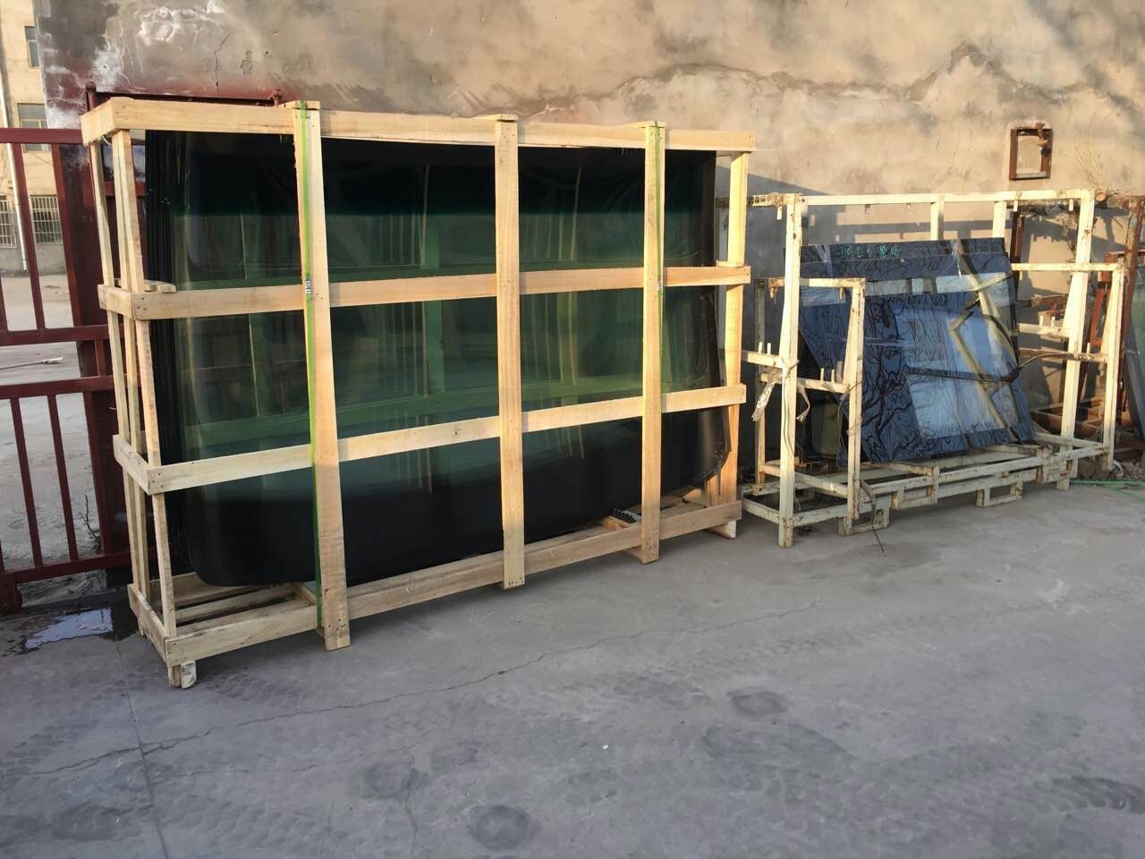 Professional Bus Front Glass Windshield Colorless Impact Resistance Long Lifetime