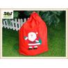 Buy cheap FDA Quality 100% Cotton Reindeer Pattern ChristmasBag Santa Sacks from wholesalers