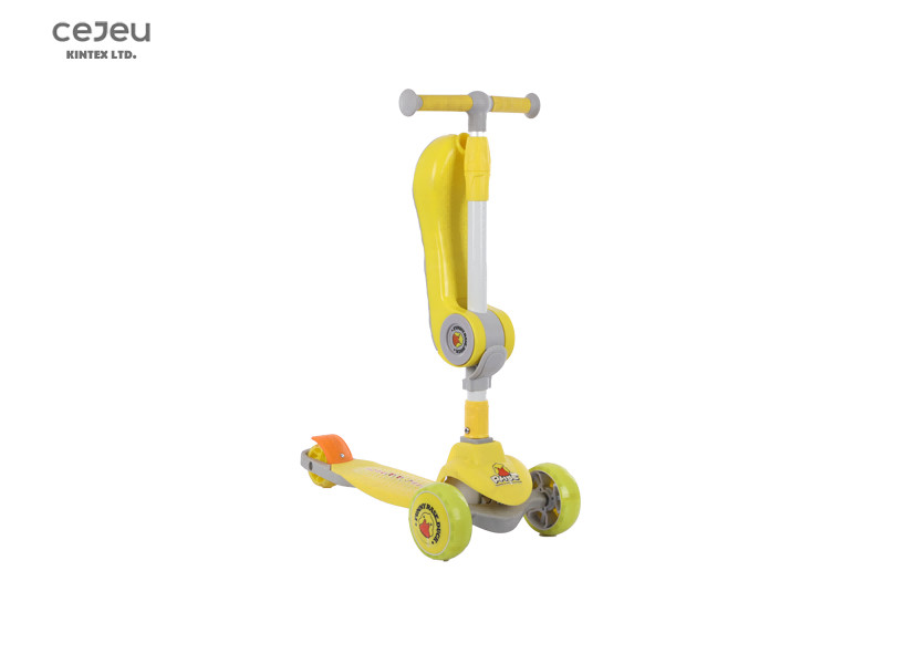 Kids Removable Seat 3 Wheel Push Scooter For Ages 3 - 8