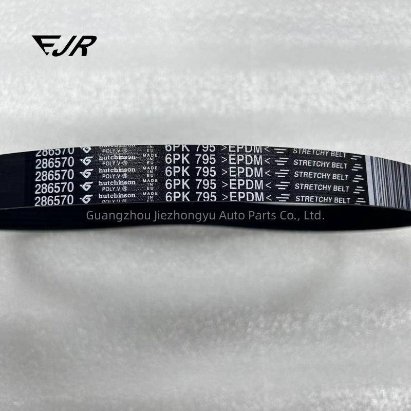 3.0 V6 Alternator Drive Belt For Ghibli Levante Quattroporte OE NO. 286570 Replace/Repair