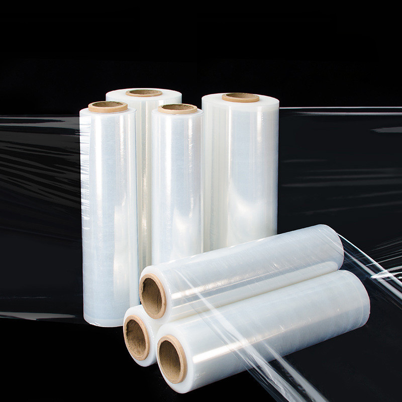 Eco friendly Packaging Plastic Stretch Film Roll Nylon Coextruded 100mm