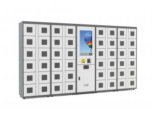 China Coin Locker Robotic Vending Machine Non Refrigerated For Snack No Cooling System on sale