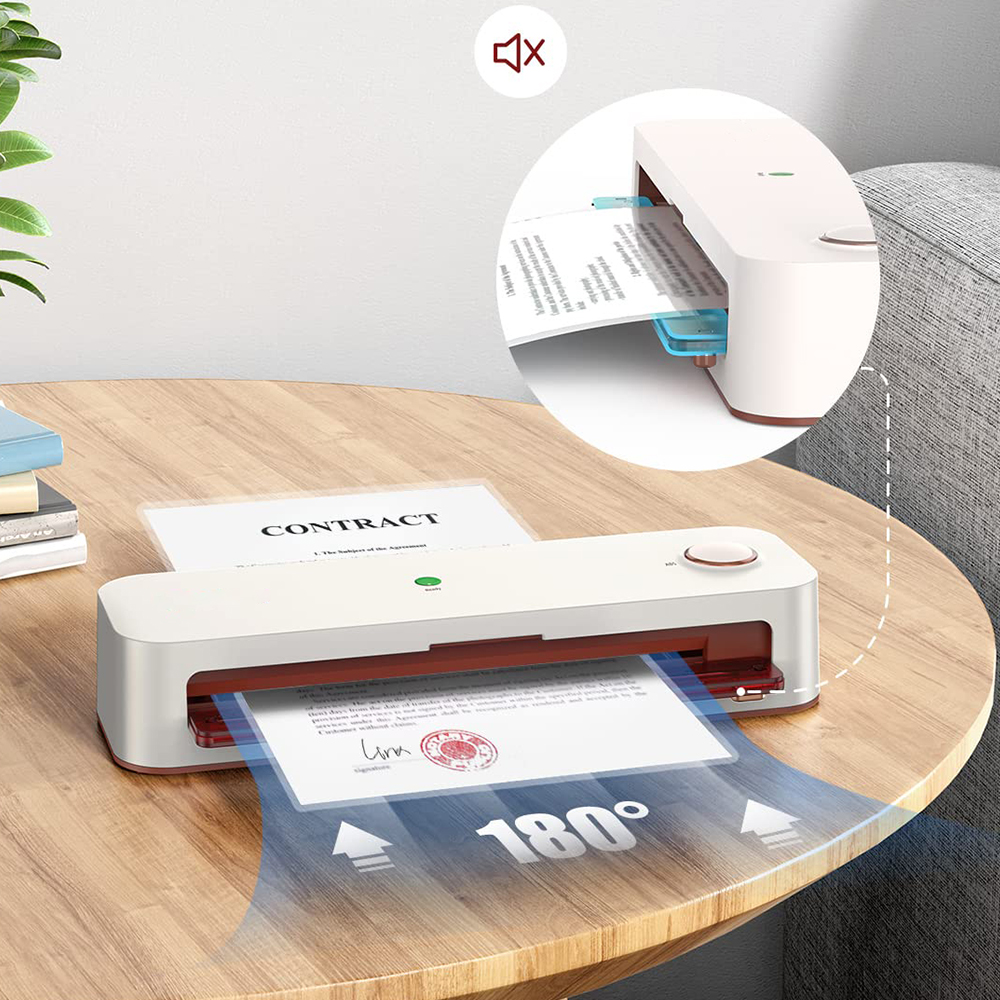325*95*60mm A4 Desktop Laminator for Office School Small Photo Paper Laminating Machine