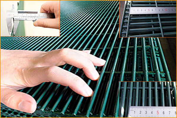 Anti-climb 358 security fence prison mesh for garden fence