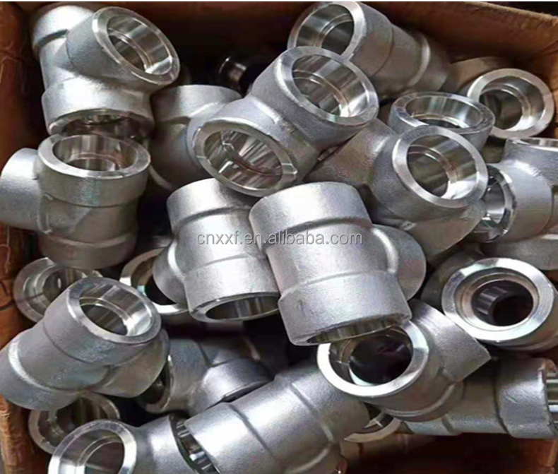 Round Head Code Inconel601 Tee SCH80-XXS DN6-DN100 Customizable Weld 20mm 25mm DN6-DN100 Casting Technics NiCr23Fe NC23FeA