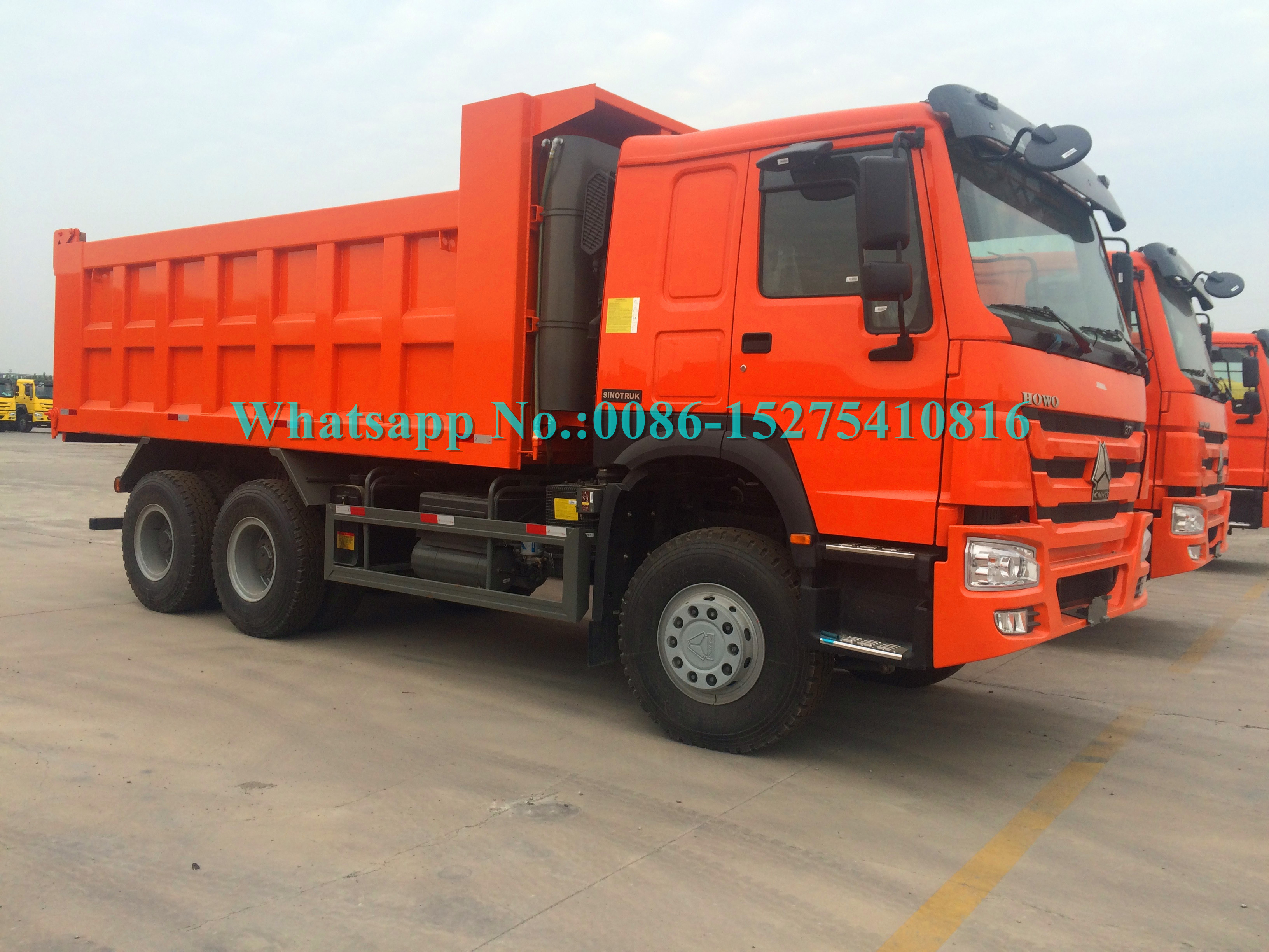 ZZ3257N3847A HOWO 371 hp 6x4 10 wheeler Mining Dump/ Dumper/Tipper Truck volvo Technology For Laos Myanmar