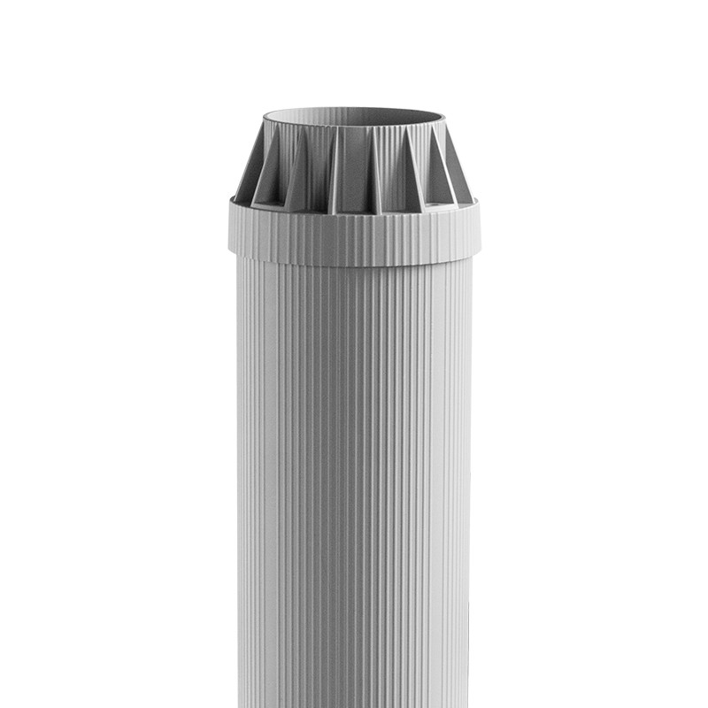 3M 4M 5M Cast Aluminum LED Solar Powered Street Light Poles 3.0mm