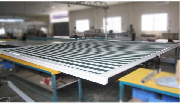 Polyester Acrylic Retractable Roof Awning Electrict Conservatory Awning