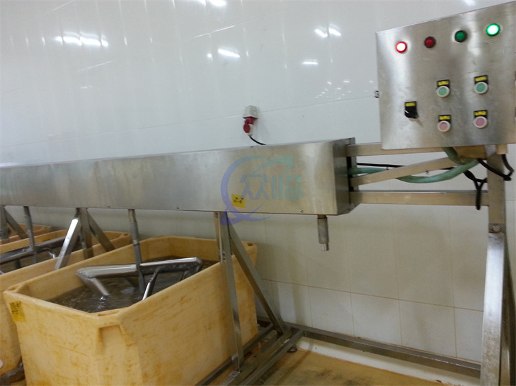Seafood SUS304 Automatic Stirrer Machine , Multipurpose Kimchi Blender Machine