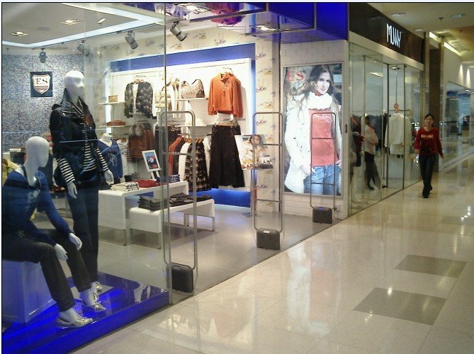 XLD-T08A top-class clothing shops rf anti theft system