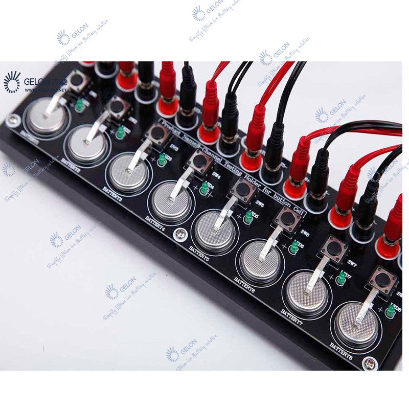 Laboratory 8 Channel Battery Tester Battery Testing Equipment With Board Coin Cell Test