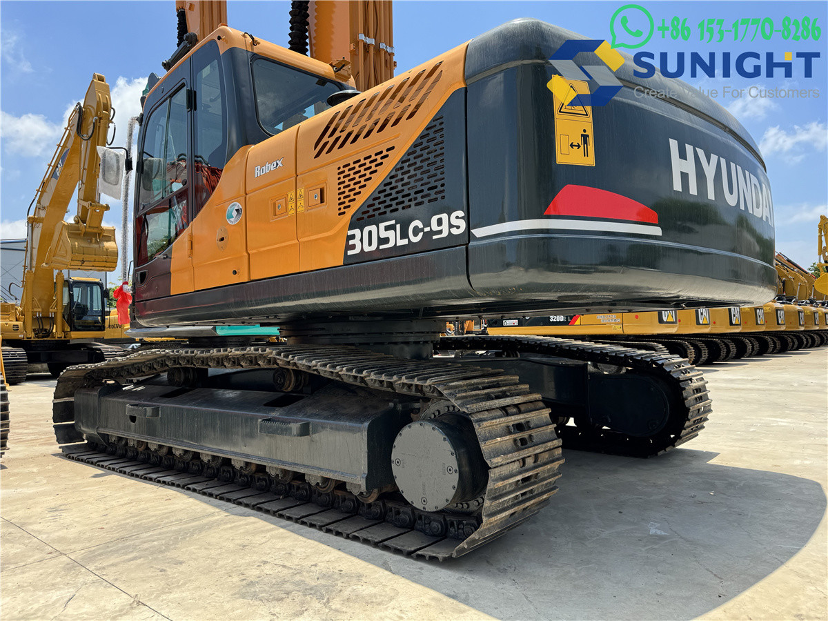 Second Hand Hyundai 305LC-9s Excavator Crawler Digger Used Machinery 305 9S LC