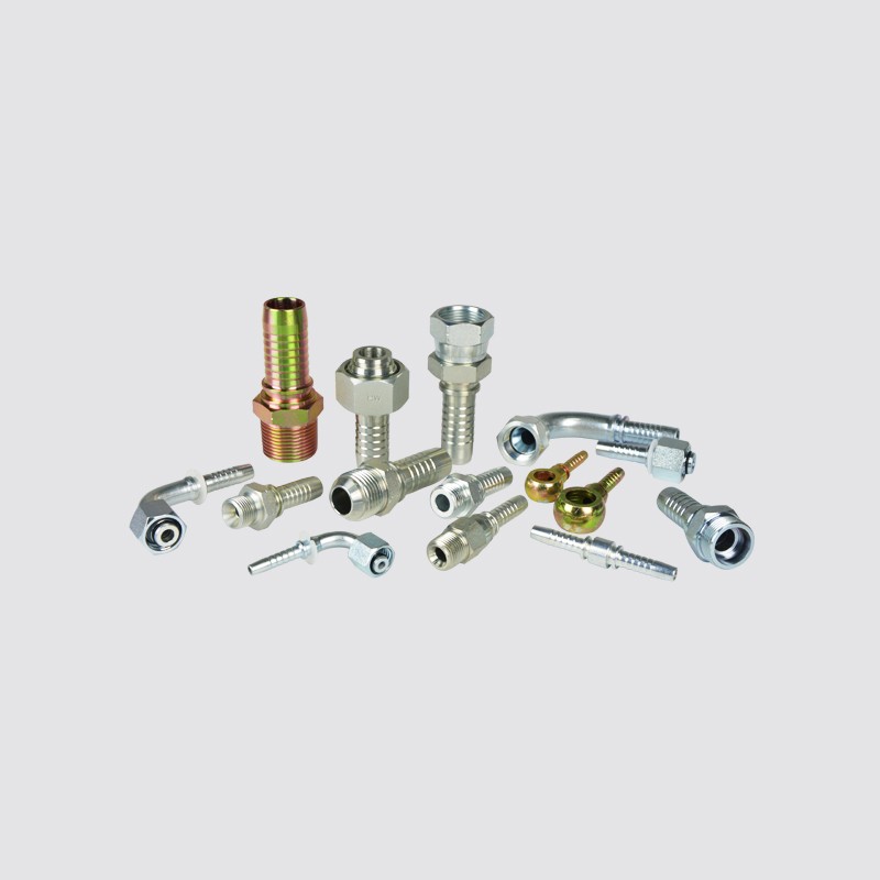 CNC lathe 00018 reusable hydraulic ferrule fittings for R7/R8 hose