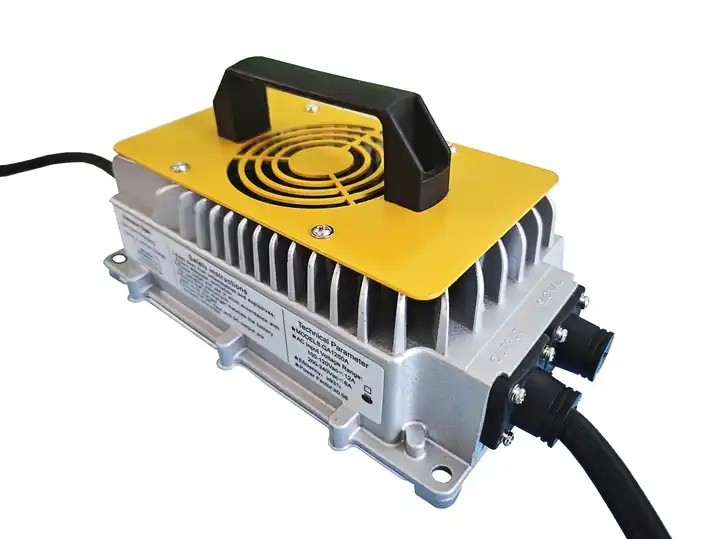 IP67 Lithium Ion Battery Charger With LED Indication 60V 20ADC Output Voltage