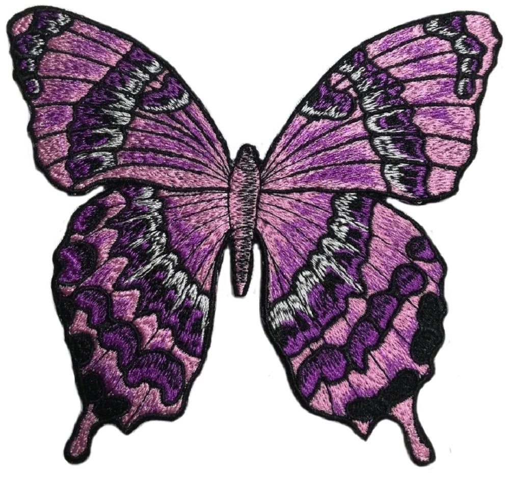 Clothing Embroidered Iron On Badges High Density Decorative Fabric Patches