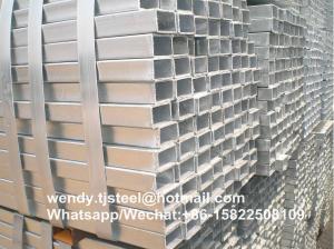Buy cheap cheap ERW hot dipped zinc coating welded square /rectangular/round carbon galvanized steel pipe product