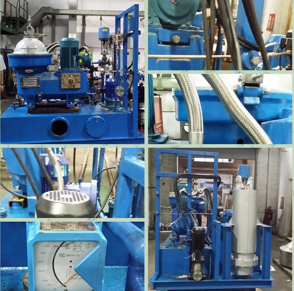Automatic Discharging 3 Phase Centrifuge Oil Water Separator Disc Centrifuge