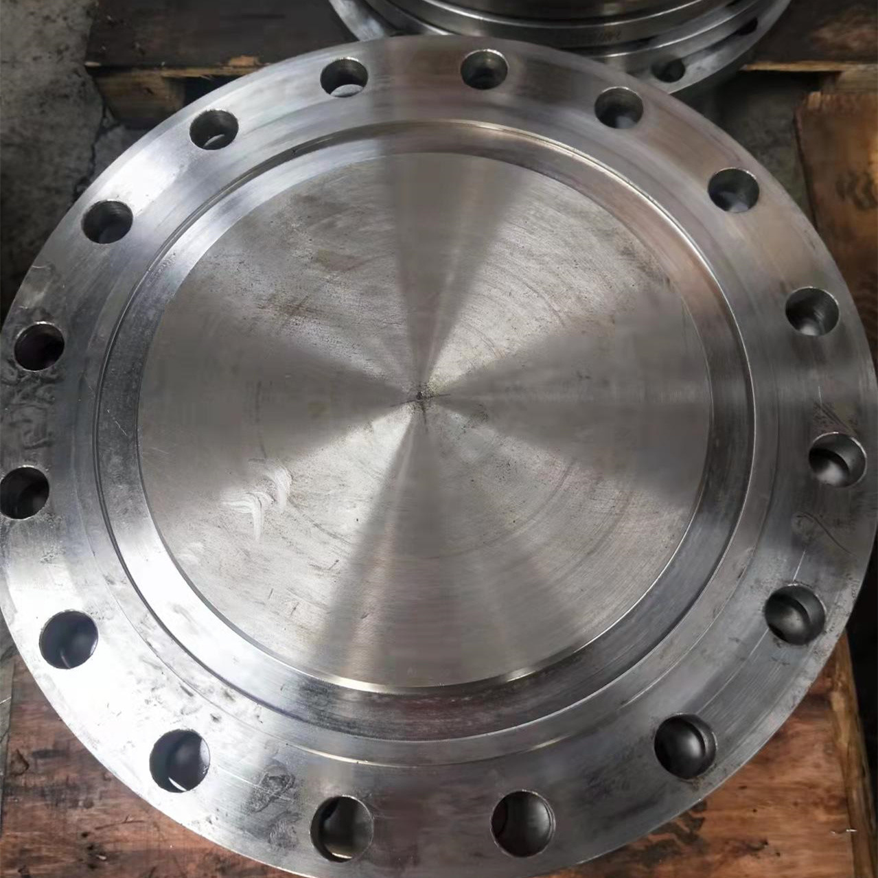 PN25 PN40 Carbon Steel Flange 12820-80 Forged Oil Gas Transport