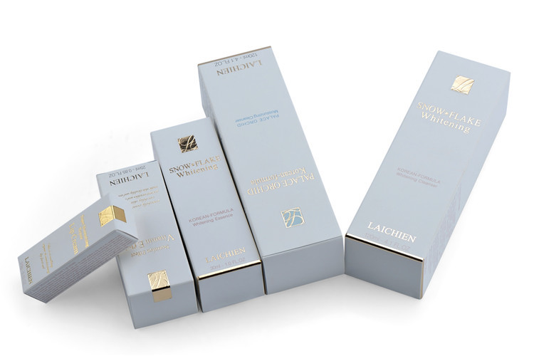 Skin Care Cosmetic Packaging Boxes Personalized Matt Lamination 48mmx48mmx160mm