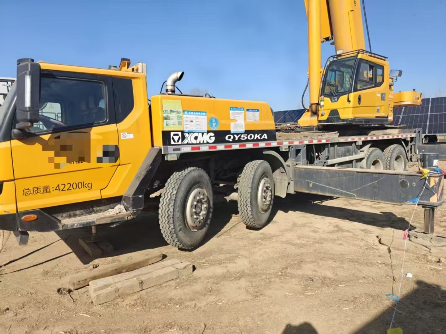 2020 year XC MG Mobile Truck Crane 50 Tons QY50KA For Sale