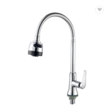 Modern Hot Cold Water Tap With Traditional Design Polished Zinc Single Handle Faucet