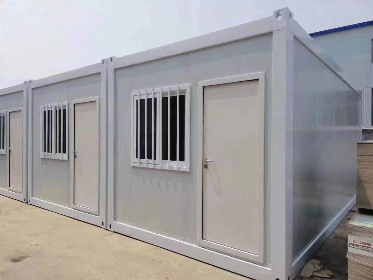 Portable Office Container 20ft Or 40ft Modular Container Mobile Office Structure