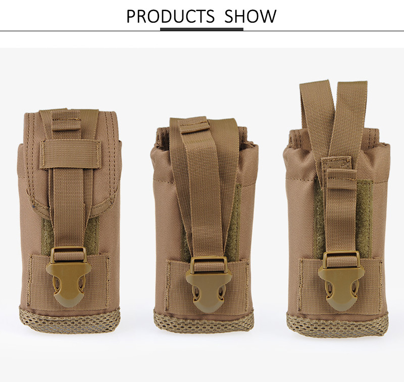 Dust proof Insulated Oxford Water Bottle Holder Bag