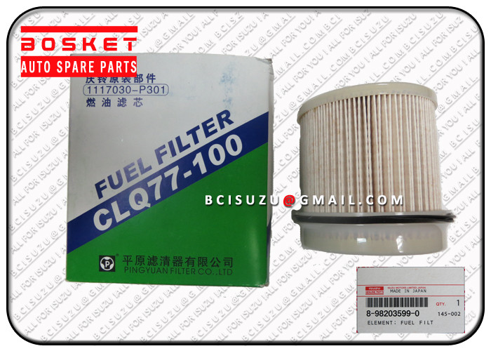Nlr85 4jj1t Truck Spare Parts Isuzu Filters Fuel Filter Element 8980370110 8-98037011-0