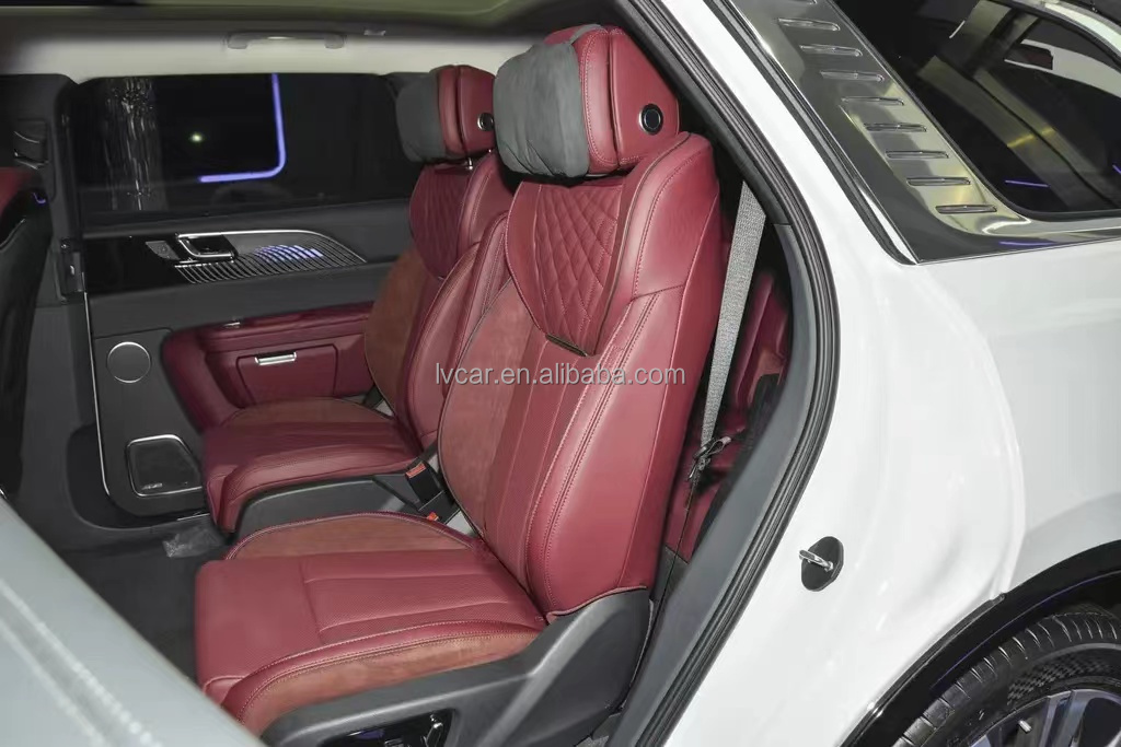 2024 Hongqi E-Hs9 Pure Electric Vehicle Large SUV with Optional 6-seater and 7-seater
