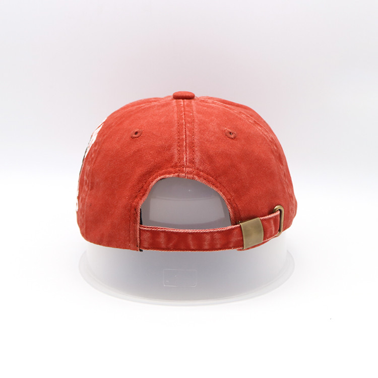 Factory Wholesale Daddy Hat Embroidered Duck Tongue Hat Washable Baseball cap Adjustable Button Hot Sale