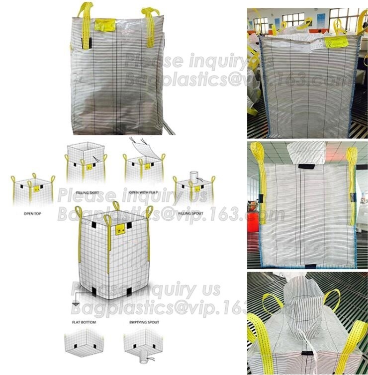New arrival wholesale polypropylene woven plastic jumbo bag pp big bag for sand, building material,jumbo bag / FIBC bulk