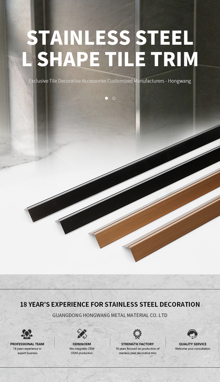 Grand Metal Free Sample 201 304 Stainless Steel Metal Wall Decorative Strip