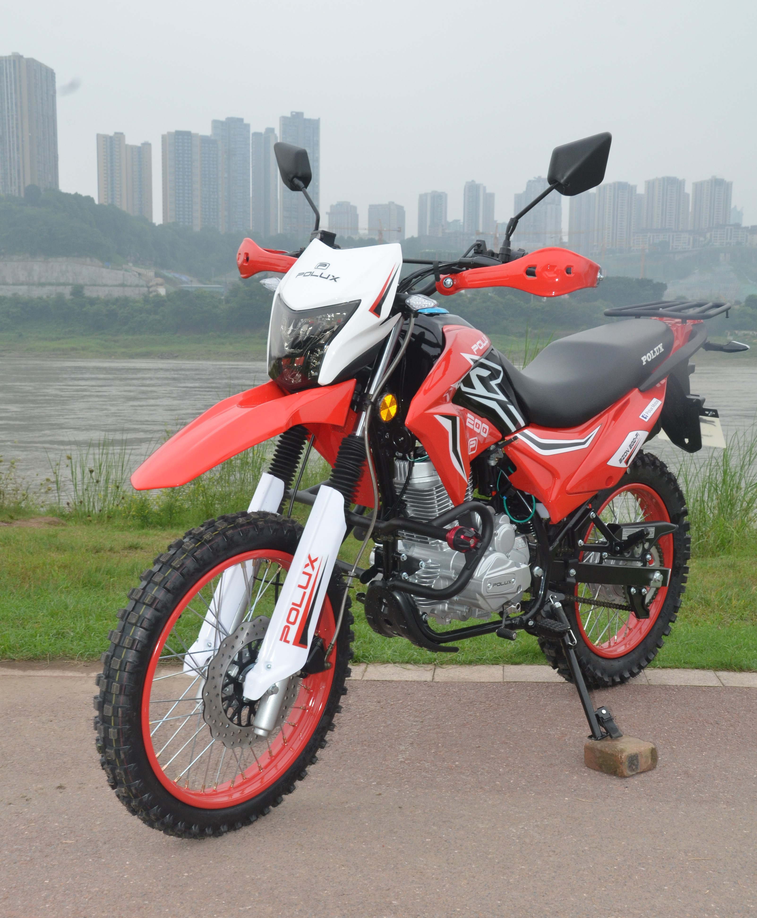 Top Speed 105Kmph Cross Sport Motorcycles 250cc Road Legal Dirt Bike