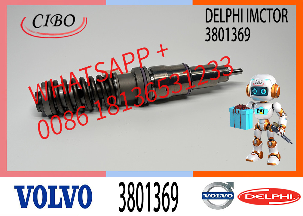 CAL-VOL VOE21379939 4 Pin Diesel FULE Injector 3801369 21159131 21379939 2159131 3847790 BEBE4D18002 BEBE4D27002