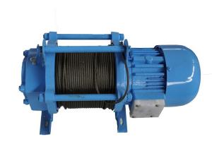 China Vertical 2T Rope Length 100m Material Handling Electric Winch on sale