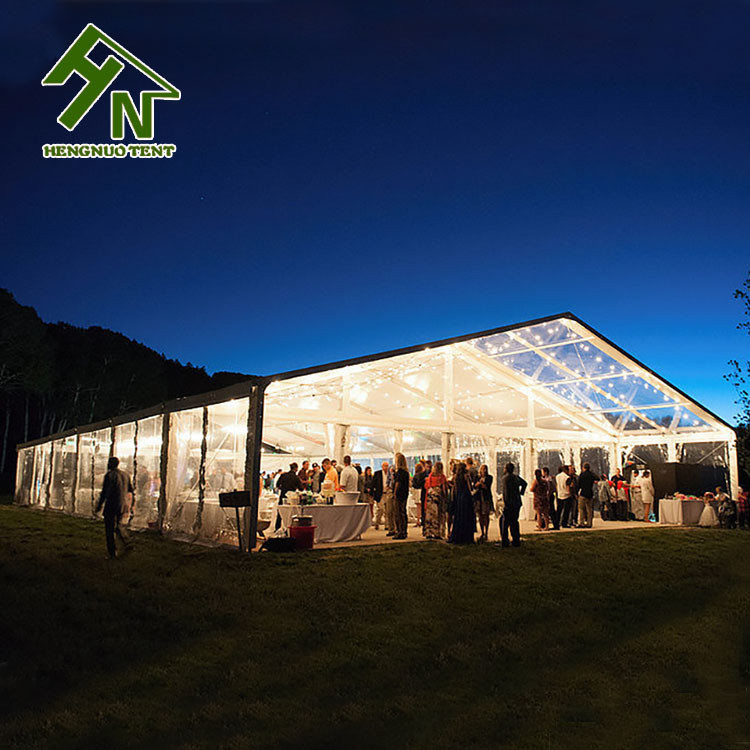 Four Seasons Transparent Marquee Tent Pvc Party Tent A Shaped Tent